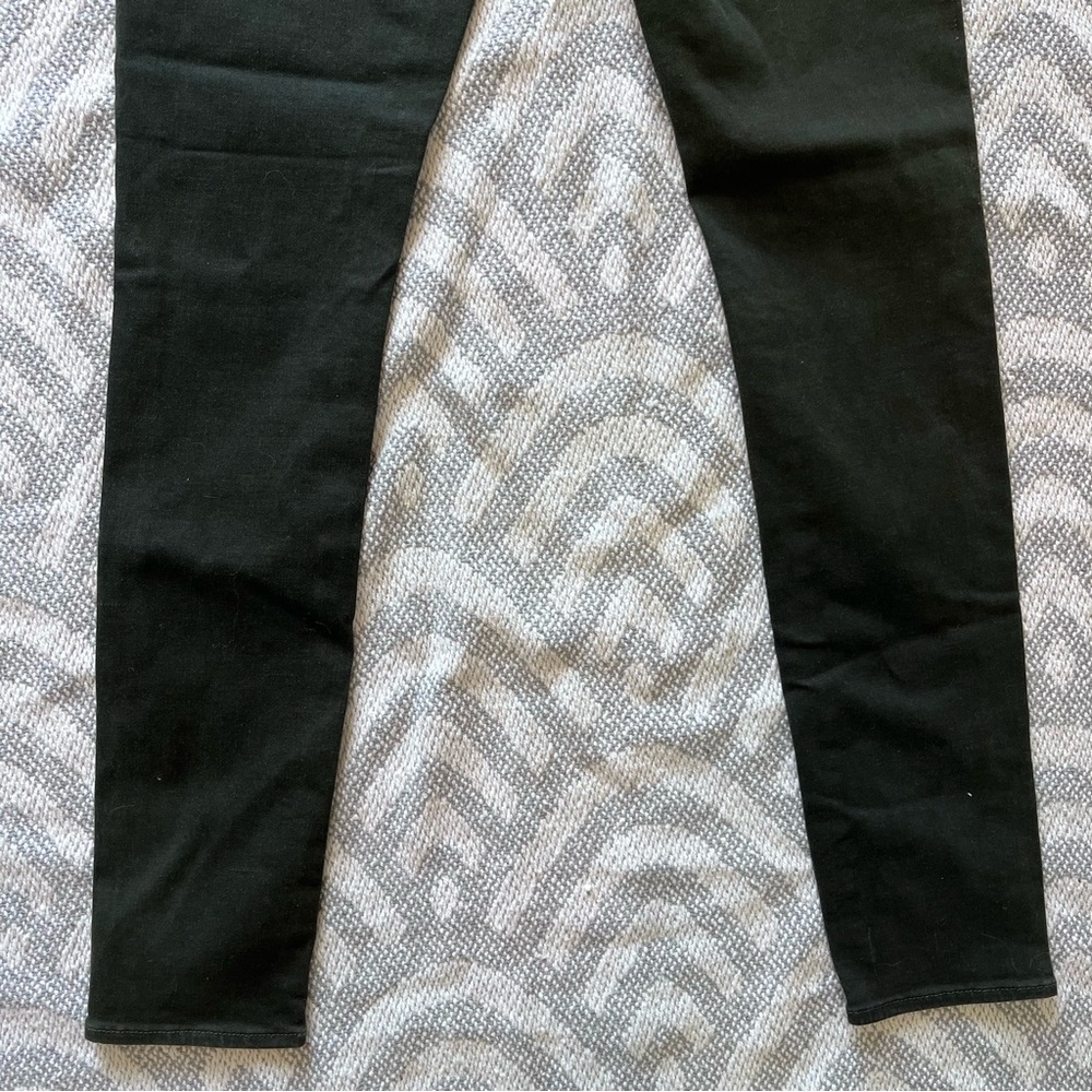 ARTICLES OF SOCIETY Mid-Rise Super Soft Ankle Skinny Green Denim Jeans 26 NWT - Picture 7 of 12